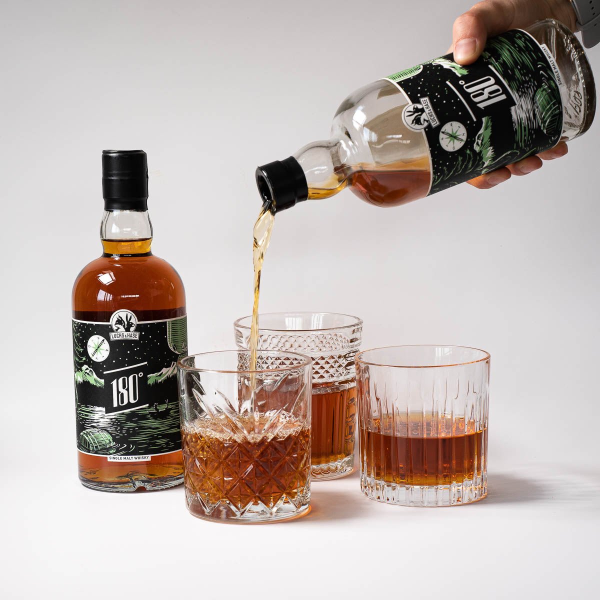 180 Grad Whisky - Luchs und Hase