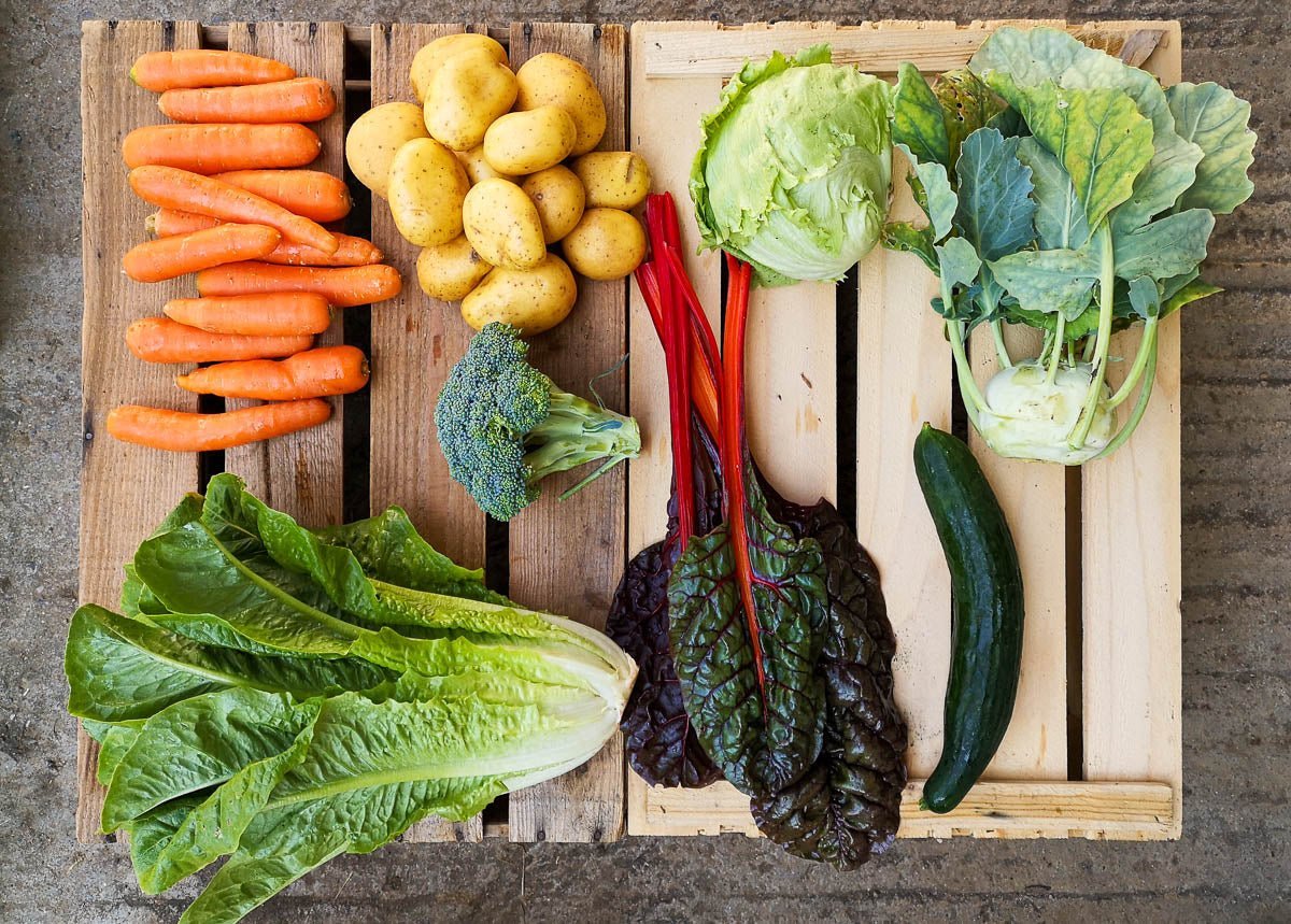 Bio Gemüseabo im Aargau als Geschenk - Luchs und Hase