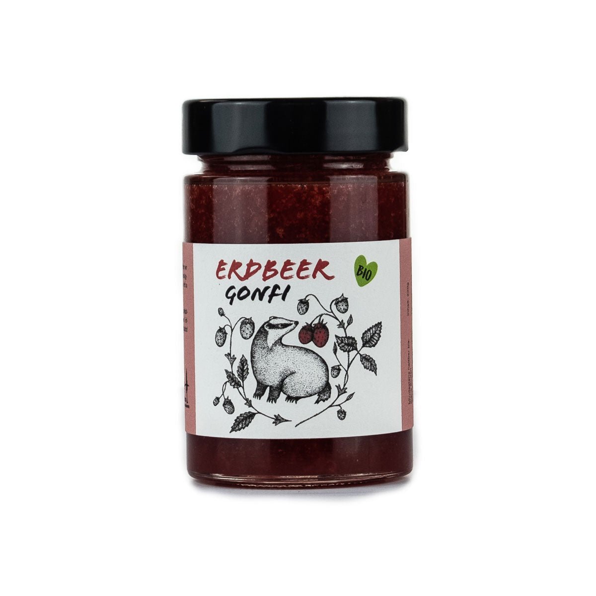 Erdbeeren Konfitüre (Bio) - Luchs und Hase