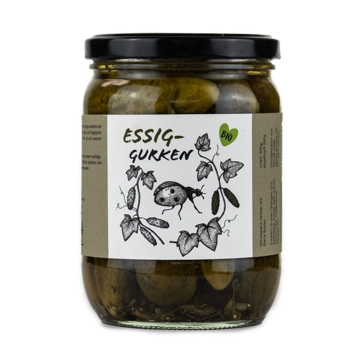 Essiggurken (Bio) - Luchs und Hase