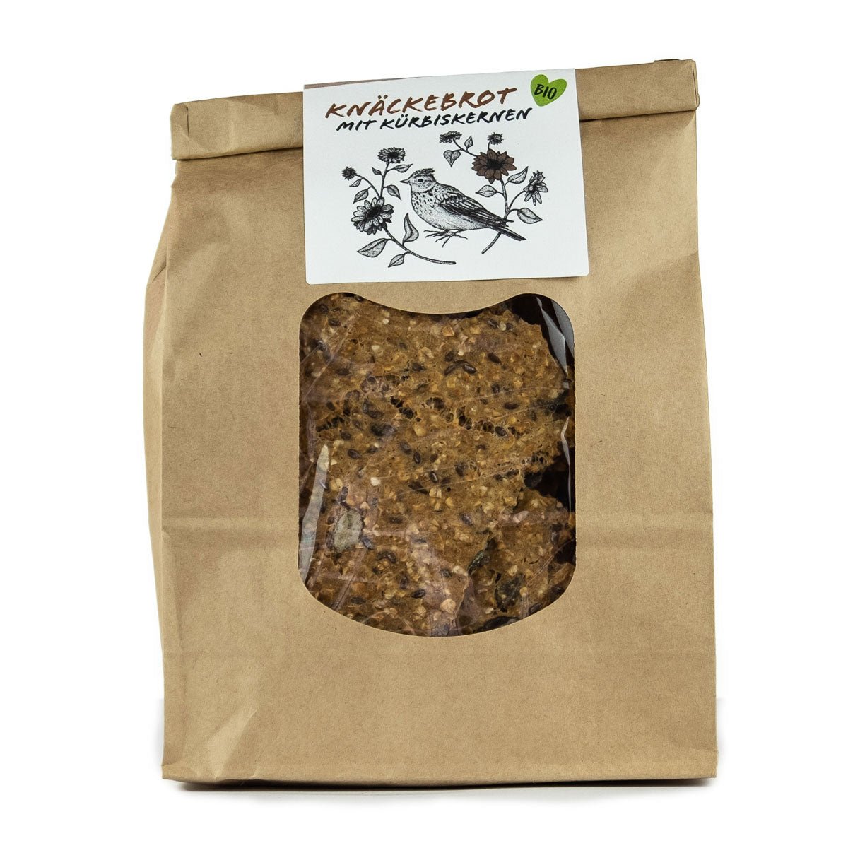 Knäckebrot mit Kürbiskernen (Bio) - Luchs und Hase
