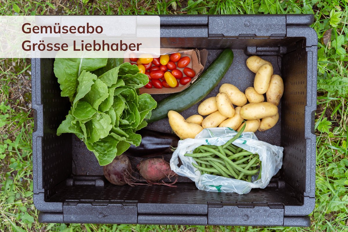 Bio Gemüseabo im Aargau als Geschenk - Luchs und Hase