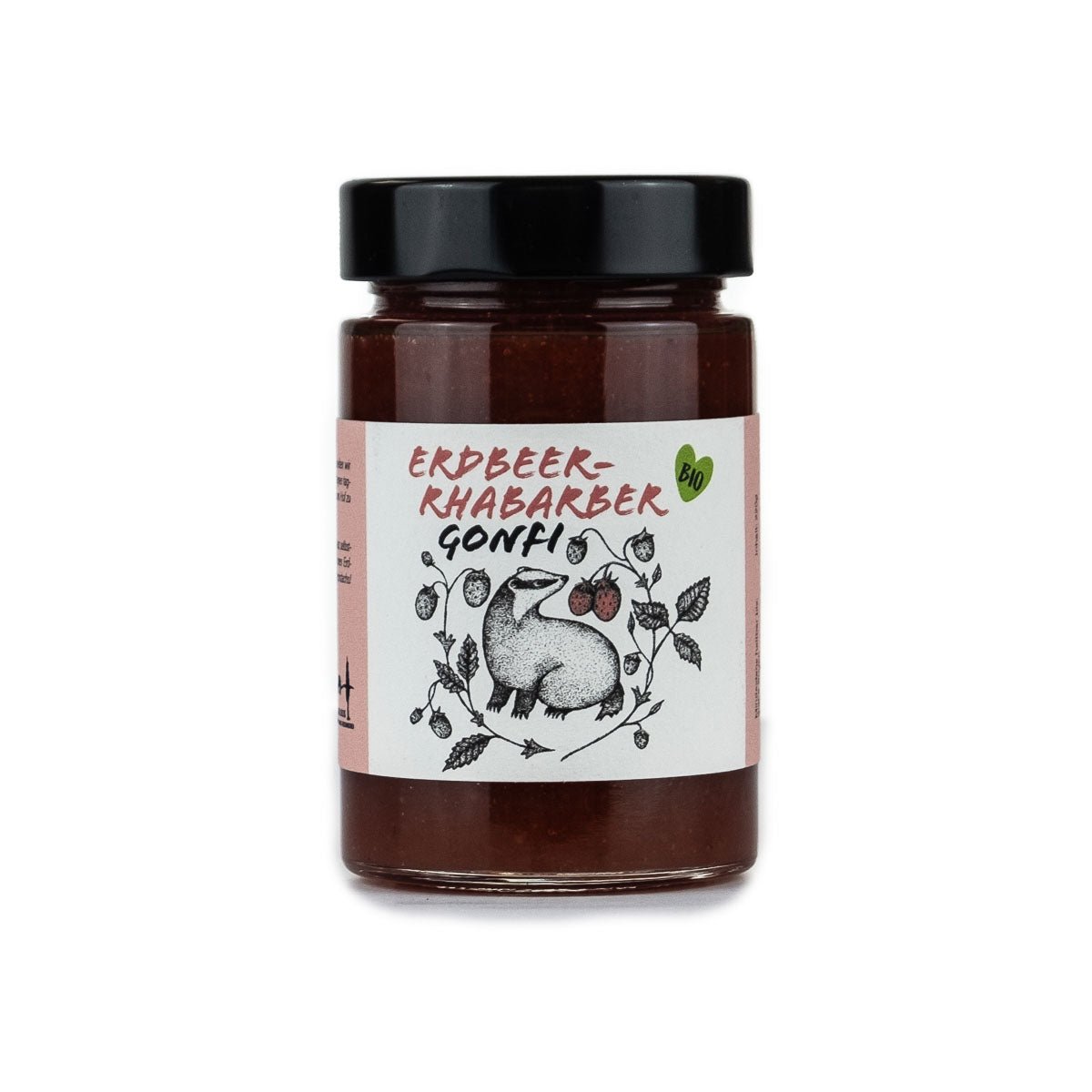 Erdbeer-Rhabarber Konfitüre (Bio) – Luchs & Hase Erdbeer-Rhabarber Konfitüre (Bio) – Luchs & Hase